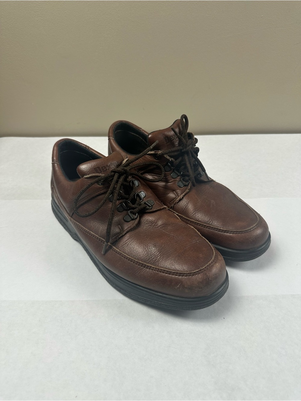 Dexter Brown Leather Lace-Up Men's Oxfords